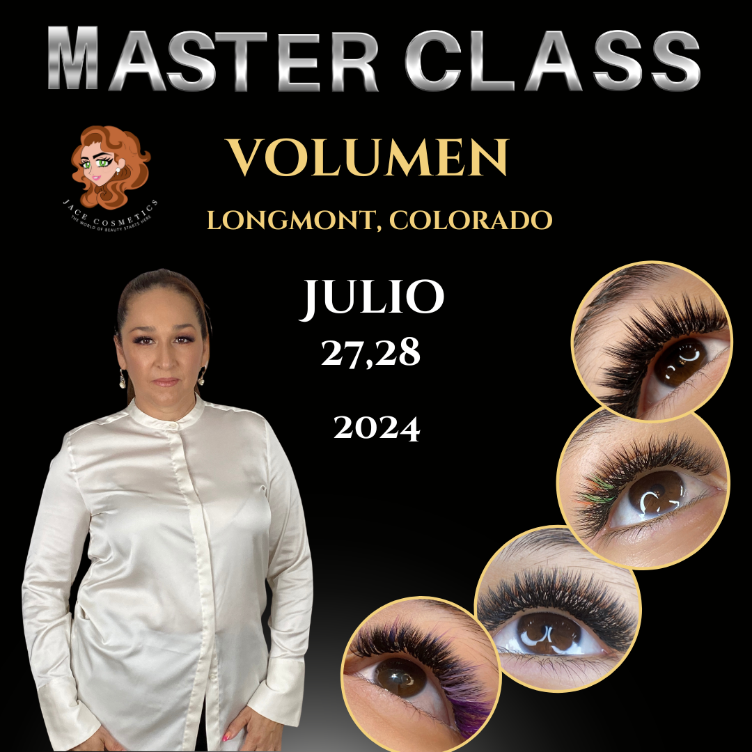 Eyelash Volumen Longmont, Colorado Oct- 13th,14th / 2024