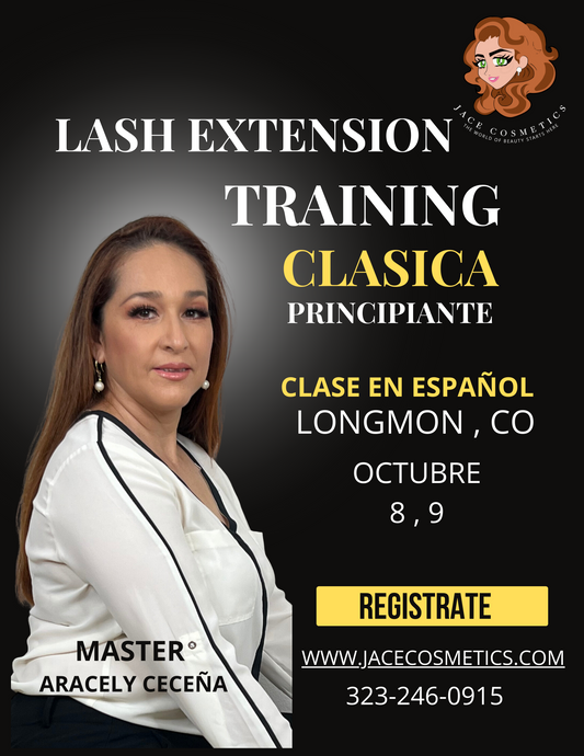 LASH EXTENSION TRAINING CLASICA  ( DEPOSITO ) , LONGMONT ,CO OCT / 8,9 /2023