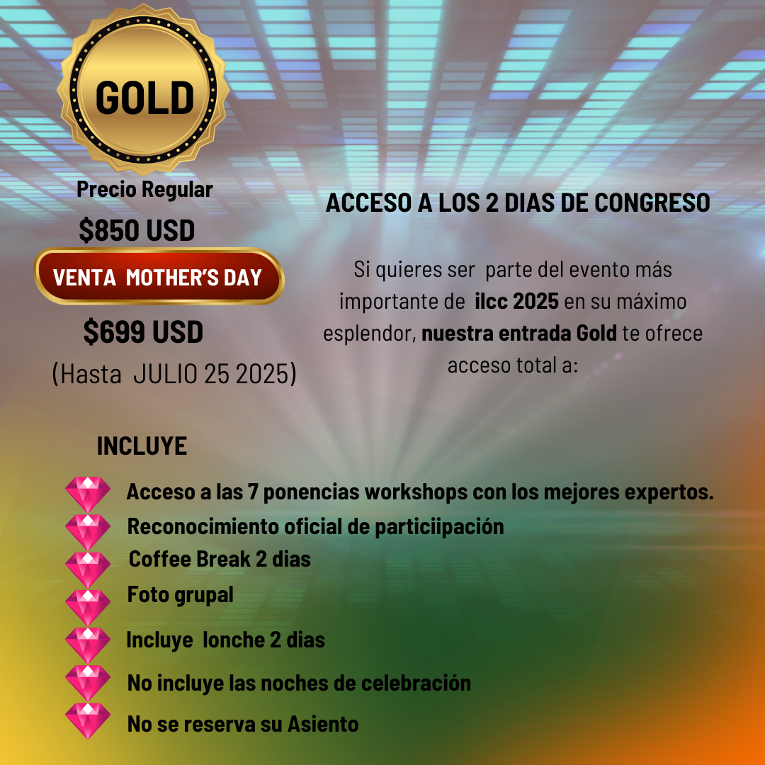 Paquete ORO Congreso Anaheim, CA