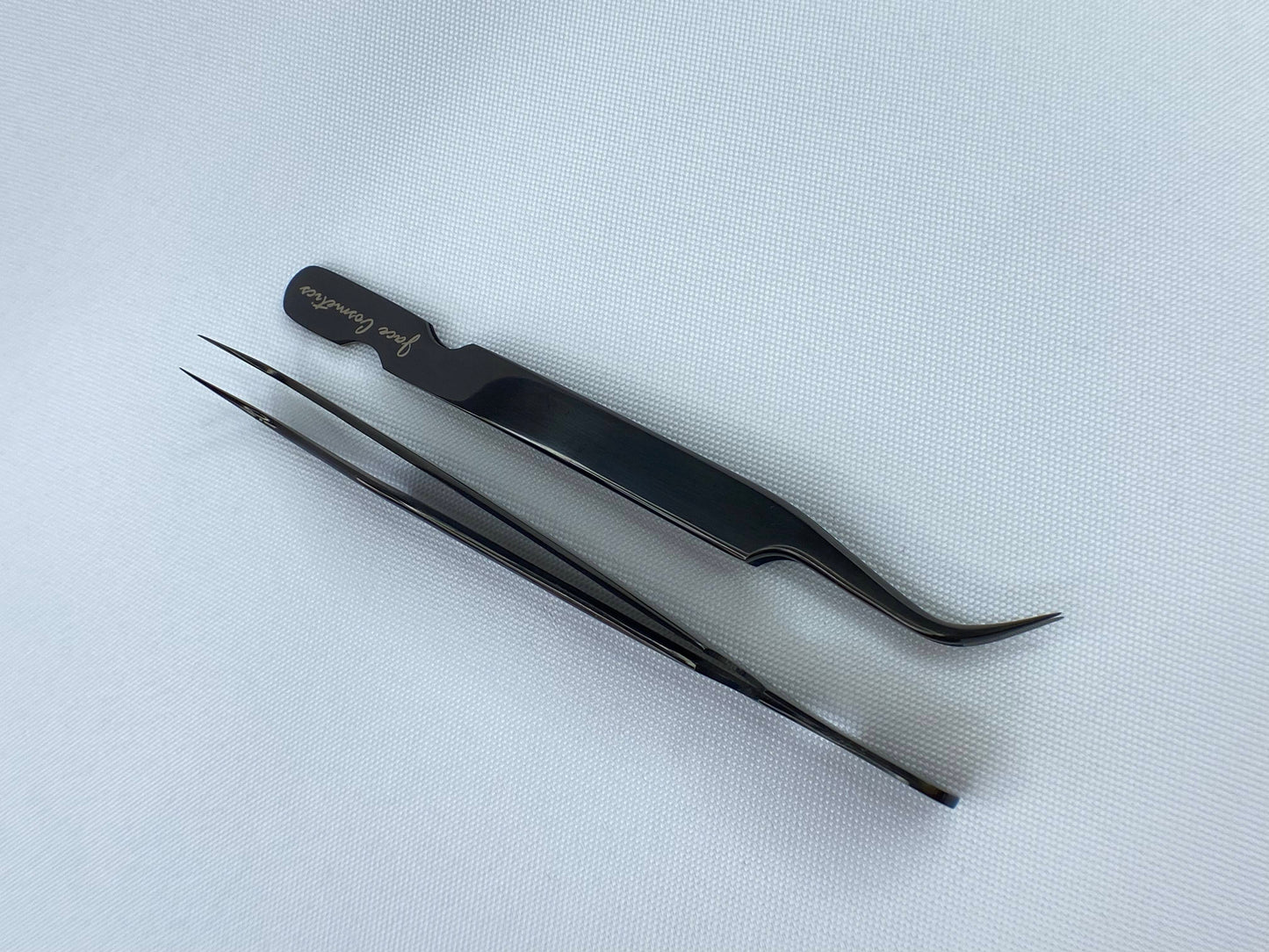 Black Plasma J-Micro Grip Tweezers