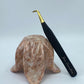 90L Black and Gold-Micro Grip Tweezers