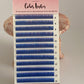 Ombre Colored Lashes