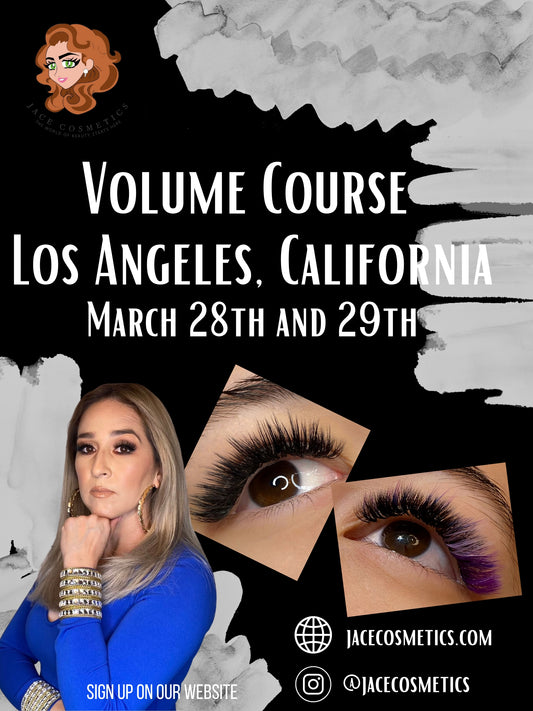 Eyelash Volume Course: Los Angeles, California DICIEMBRE 3,4 , 2023